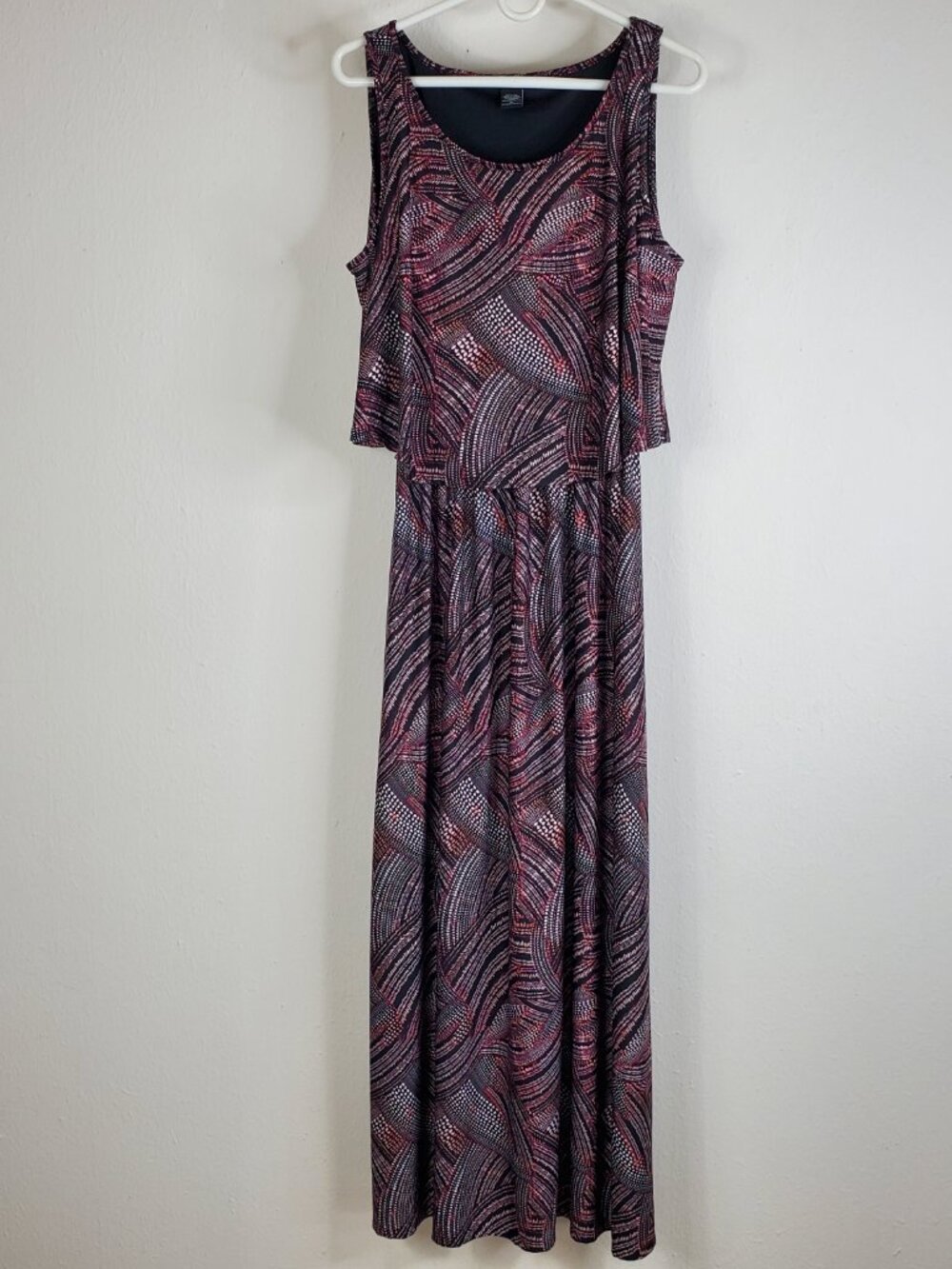 Robert Louis Dress Size XL Sleeveless Popover Maxi Geometrical Print Boho Chic